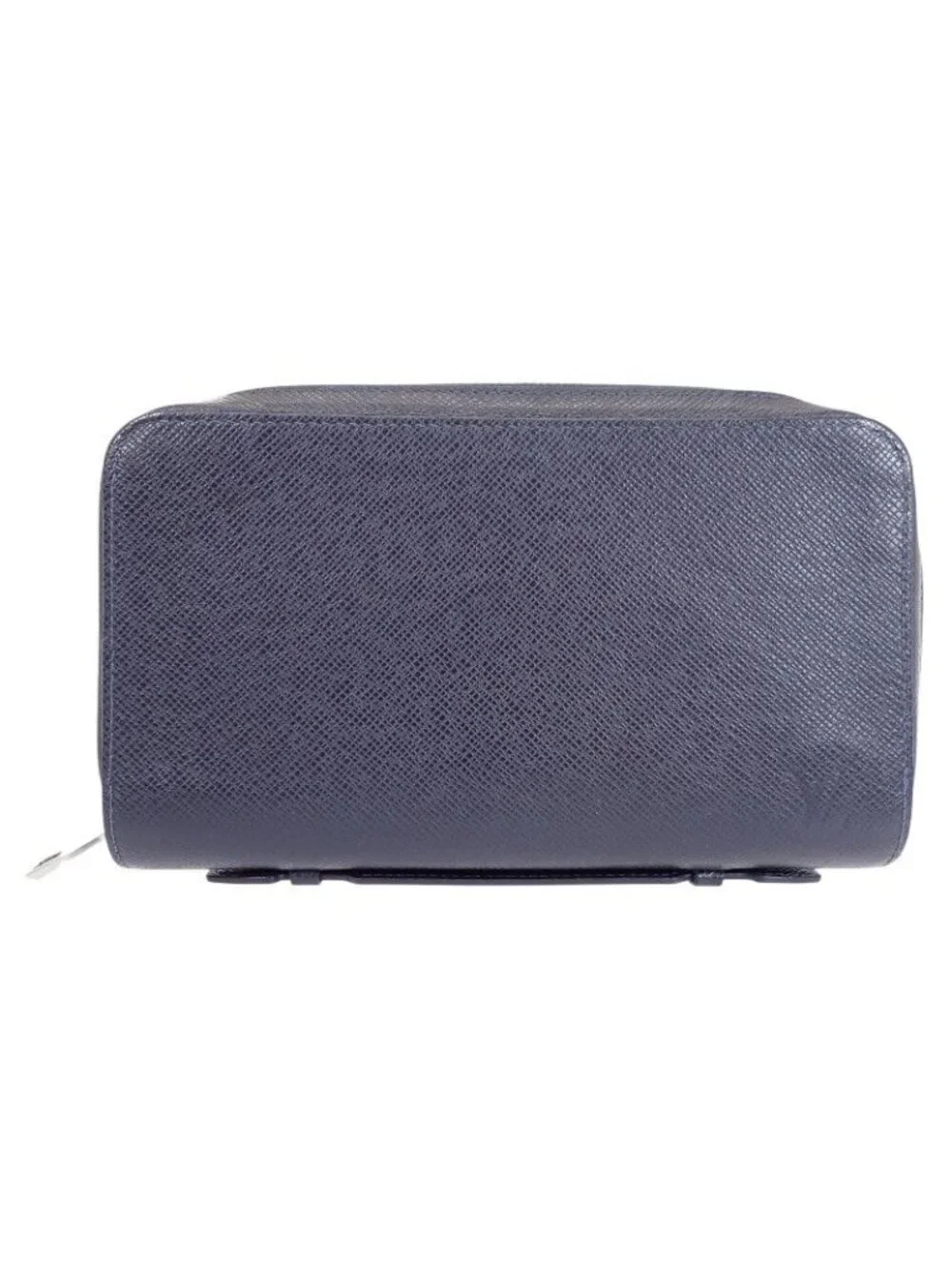 Louis Vuitton Zippy XL Taiga Line Wallet Leather Navy Blue Marine Mini